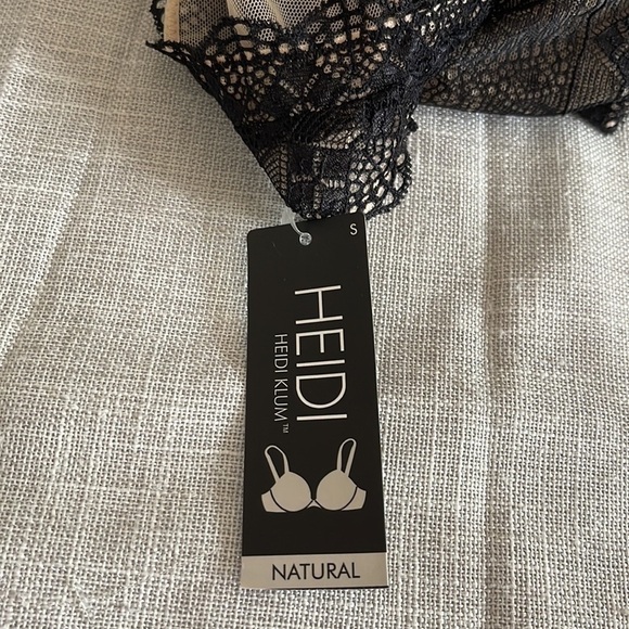 NWT Heidi Klum Intimates Geometric Lace Soft Cup Bralette Size Small - Picture 5 of 7